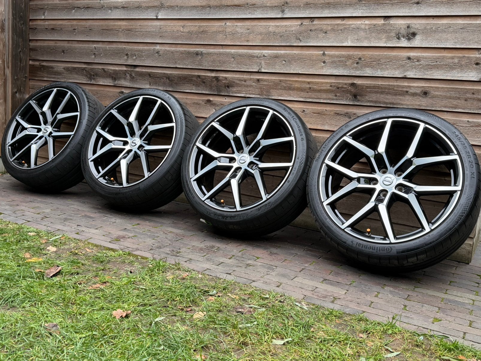 Orig Volvo S60 V60 Polestar 20 inch velgen + zomerbanden, Auto-onderdelen, Banden en Velgen, Ophalen of Verzenden, Personenwagen