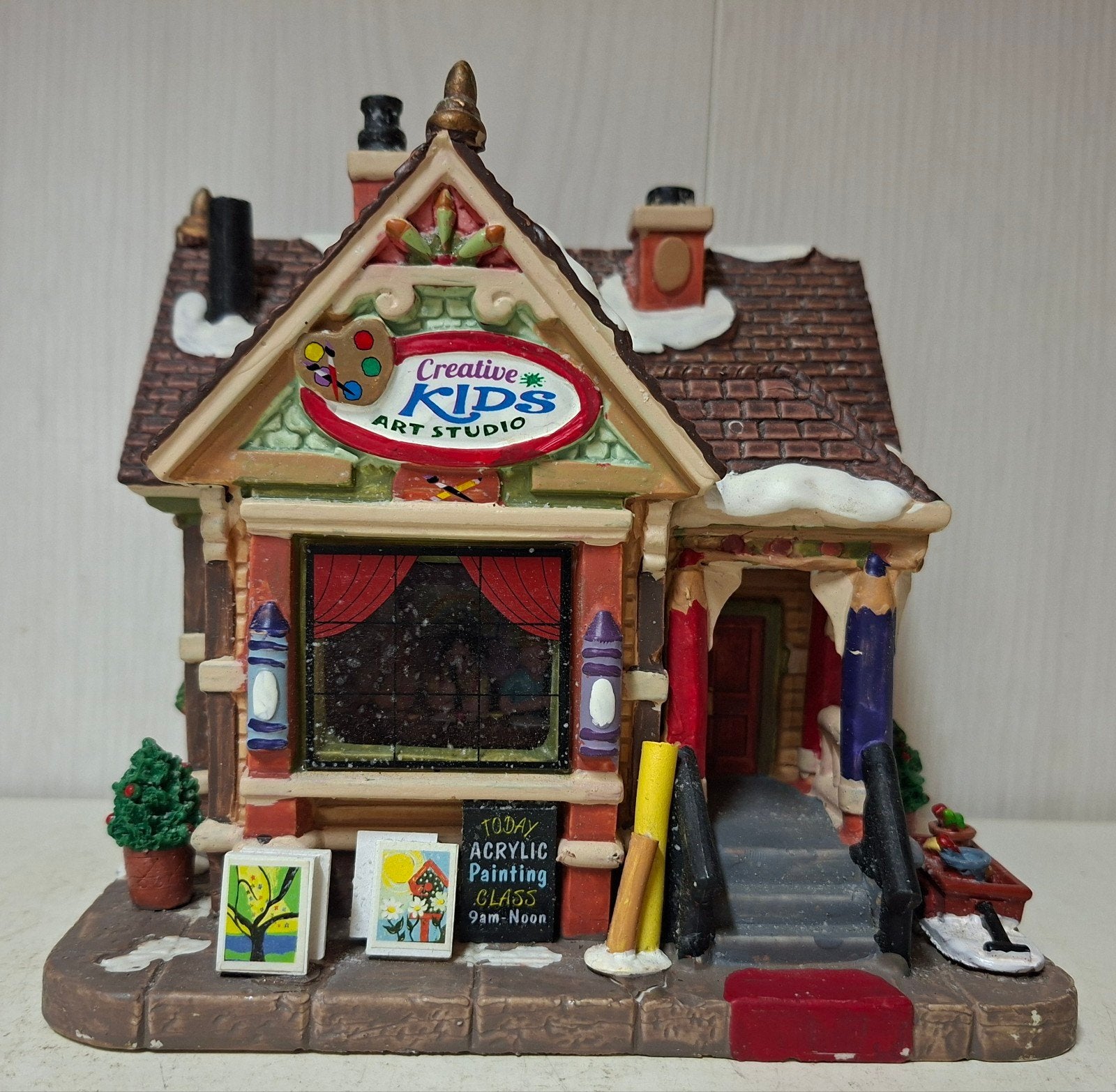 Lemax "Creatief Kids Art Studio", Ophalen of Verzenden, Zo goed als nieuw
