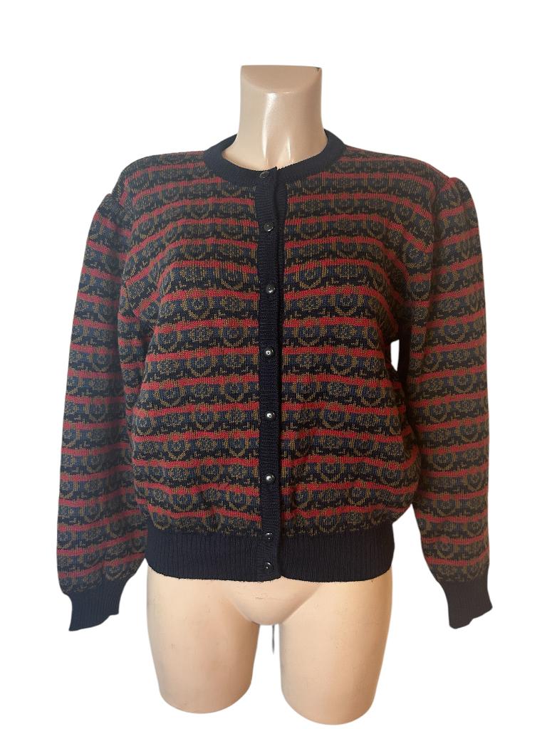 Vintage vest XL, Maat 46/48 (XL) of groter, Ophalen of Verzenden, Zo goed als nieuw, Rood