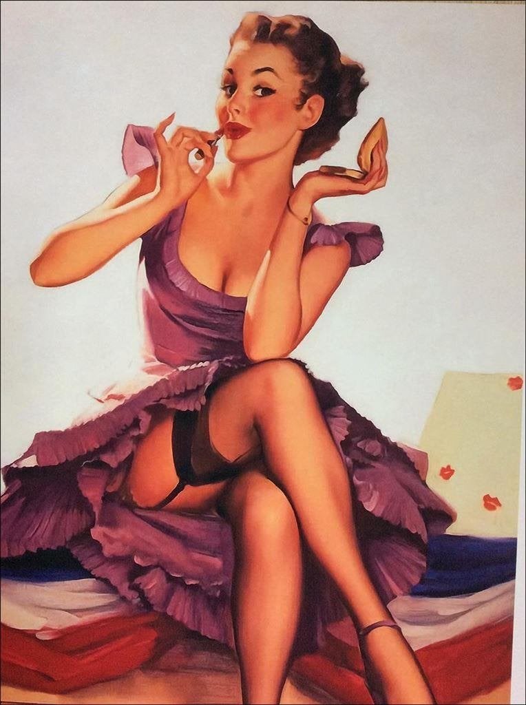 Gil Elvgren Retro Sexy Pin up POSTER print, Verzenden, Overige typen