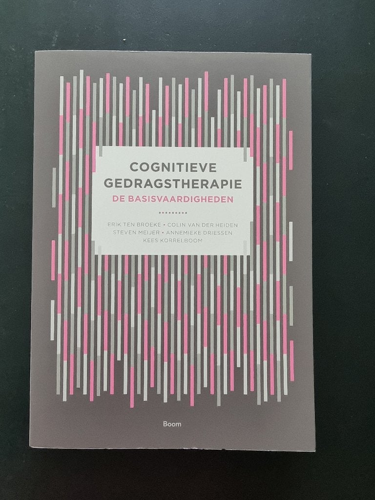 Cognitieve gedragstherapien de basisvaardigheden, Ophalen, Zo goed als nieuw, Cognitieve psychologie