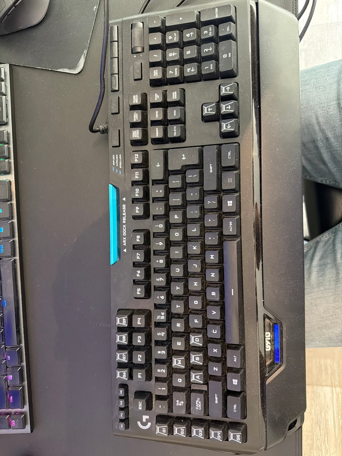 Logitech G910 Gaming Toetsenbord - Defecte Linker Ctrl-toets, Computers en Software, Toetsenborden, Gaming toetsenbord, Ophalen of Verzenden