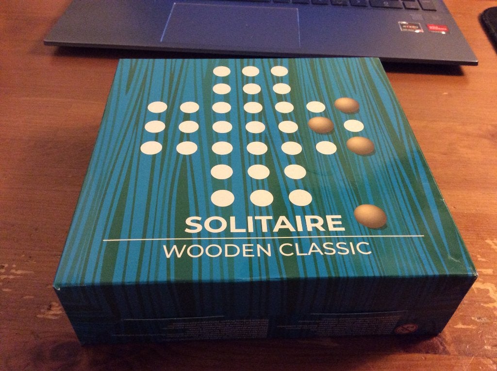 Houten solitaire bordspel. van Tactic. Nieuw, Een of twee spelers, Ophalen of Verzenden, Nieuw