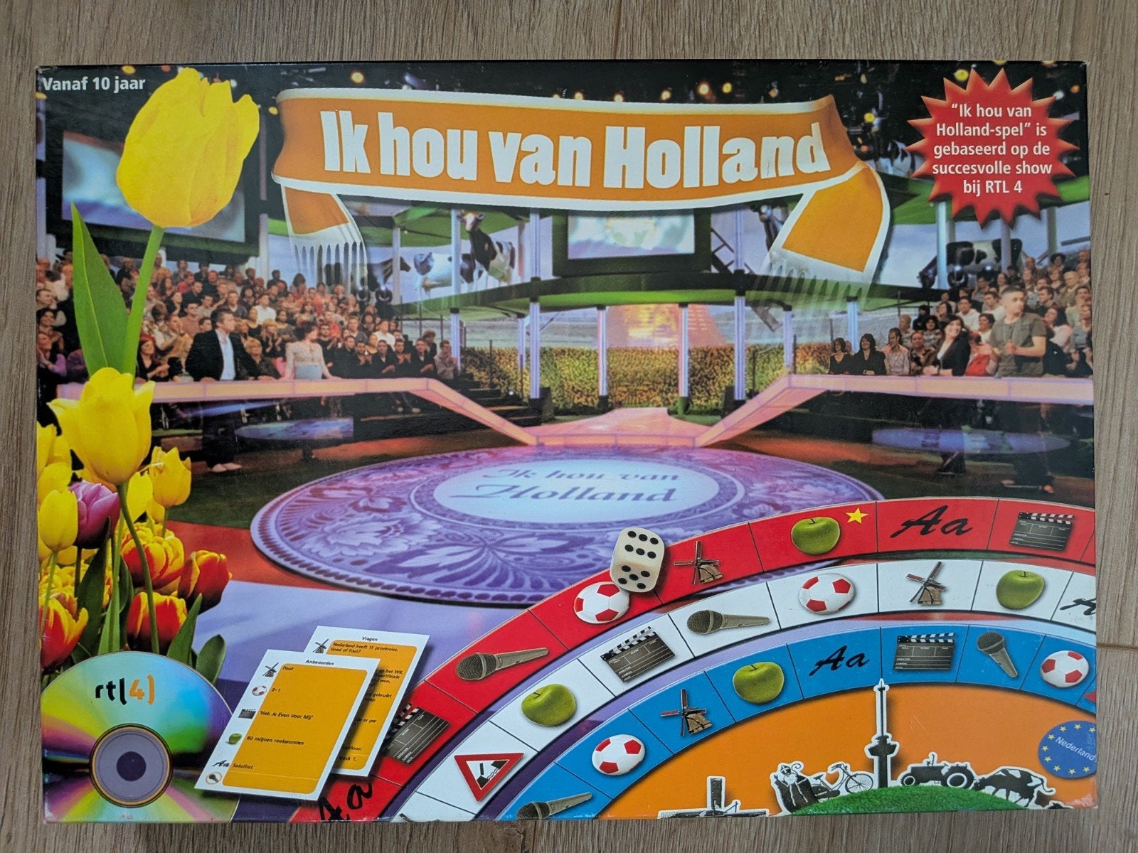 Gezelschapspel Ik hou van Holland, Een of twee spelers, Ophalen, Zo goed als nieuw
