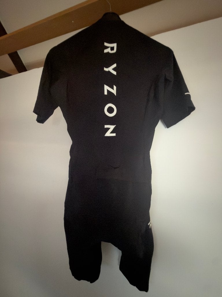 Nieuwe Trisuit - Ryzon, Kleding | Heren, Sportkleding, Fitness, Zwart, RYZON, Zo goed als nieuw