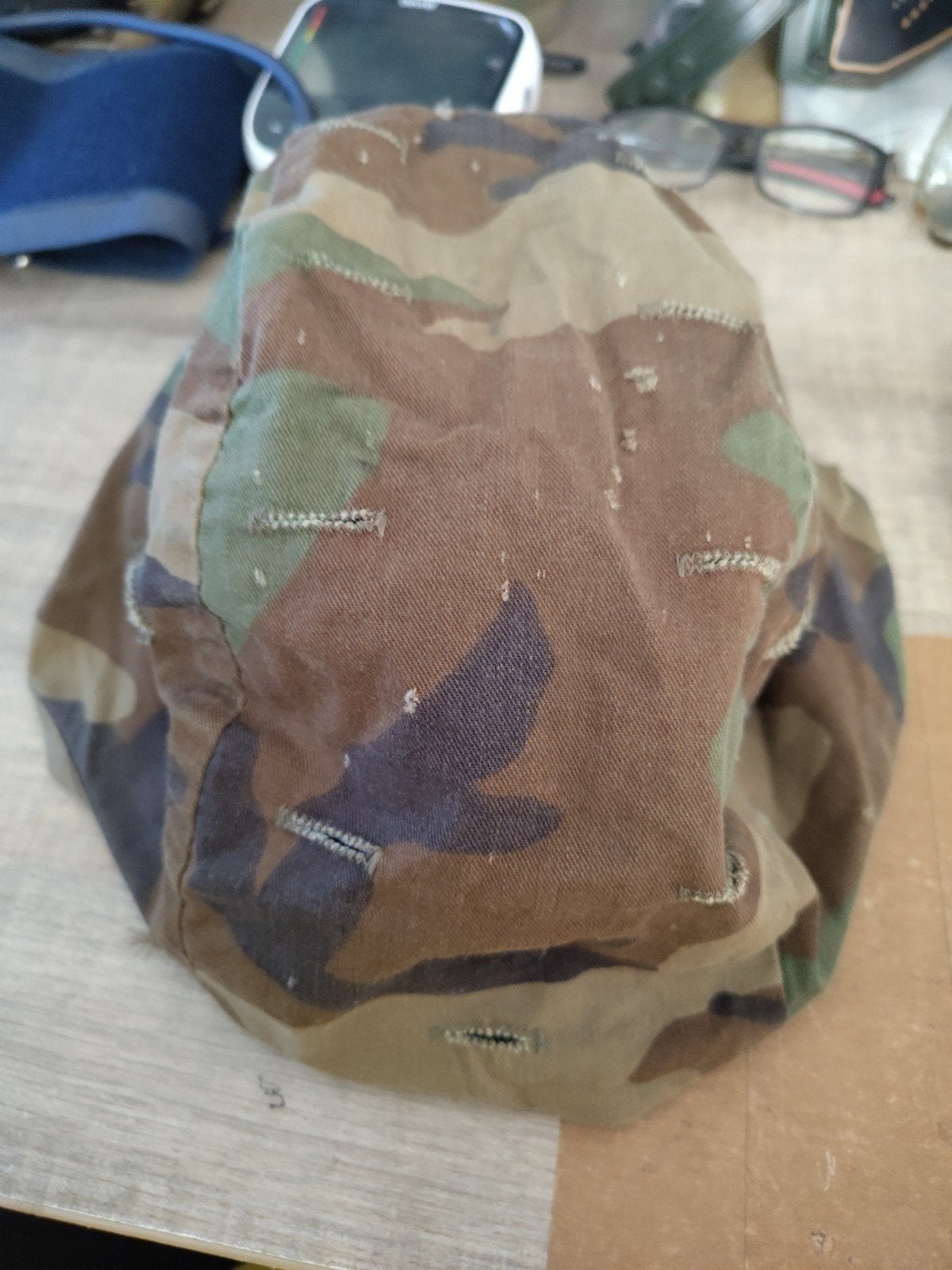 Pasgt helmhoes medium large, Ophalen of Verzenden, Landmacht, Amerika, Helm of Baret