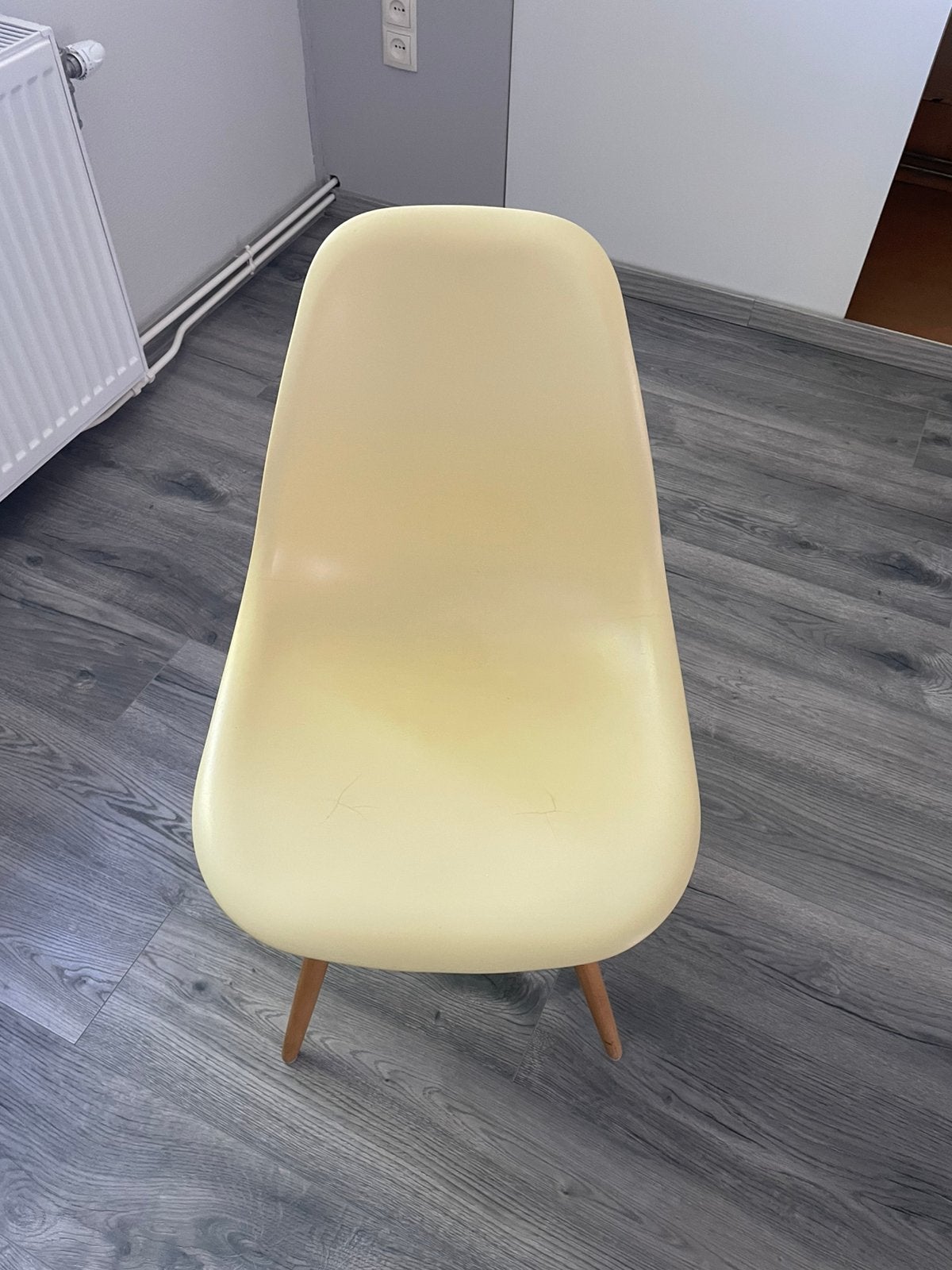 Gratis af te halen stoel, Ophalen, Kunststof, Gebruikt, Wit