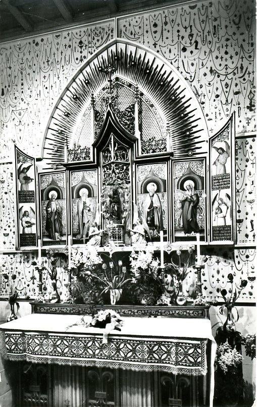 Roermond altaar kapel in t Zand, Ophalen of Verzenden, 1960 tot 1980, Ongelopen, Limburg