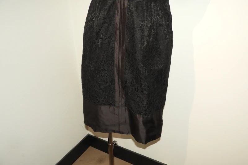 Dolce & Gabbana eerstelijns jurk soort kant look zijdeNieuw, Dolce & Gabbana, Verzenden, Zwart, Nieuw