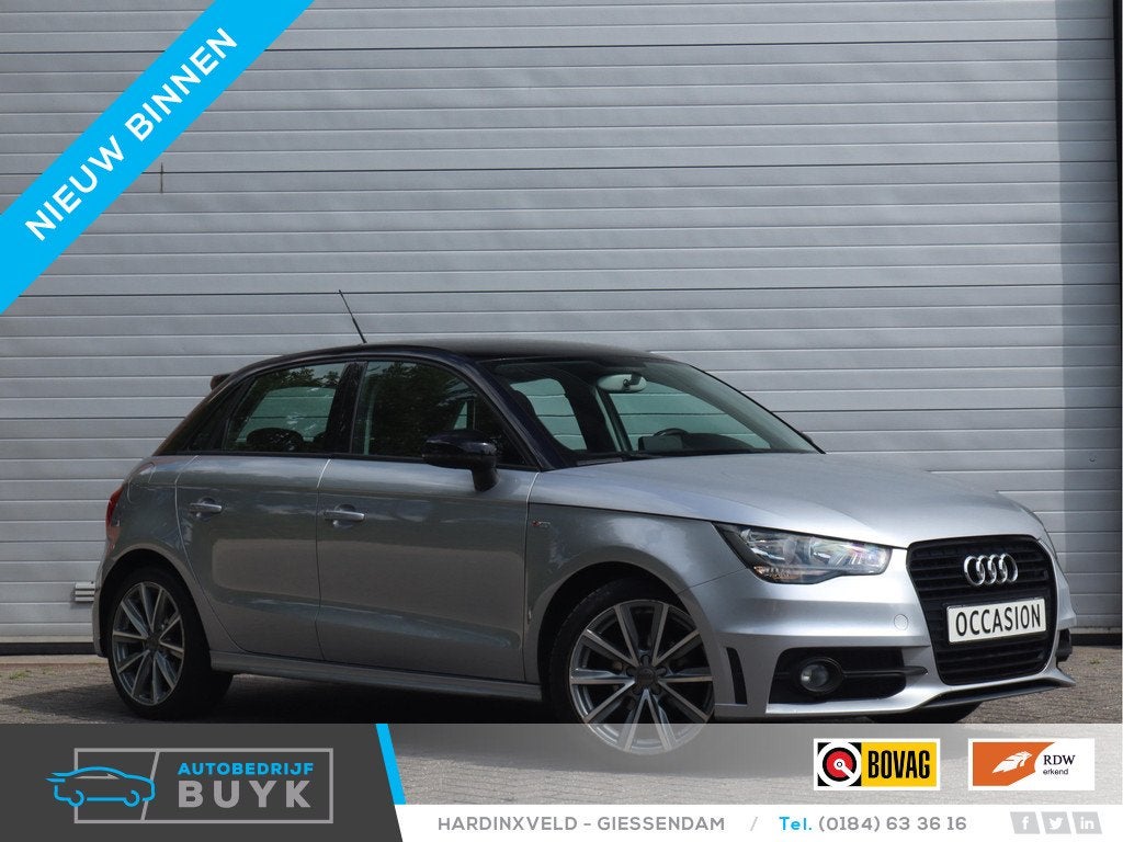 Audi A1 Sportback 1.2 TFSI Admired S-line KEYLESS | CRUISE |, Auto's, Audi, Euro 5, 4 cilinders, Met garantie (alle), 4 stoelen