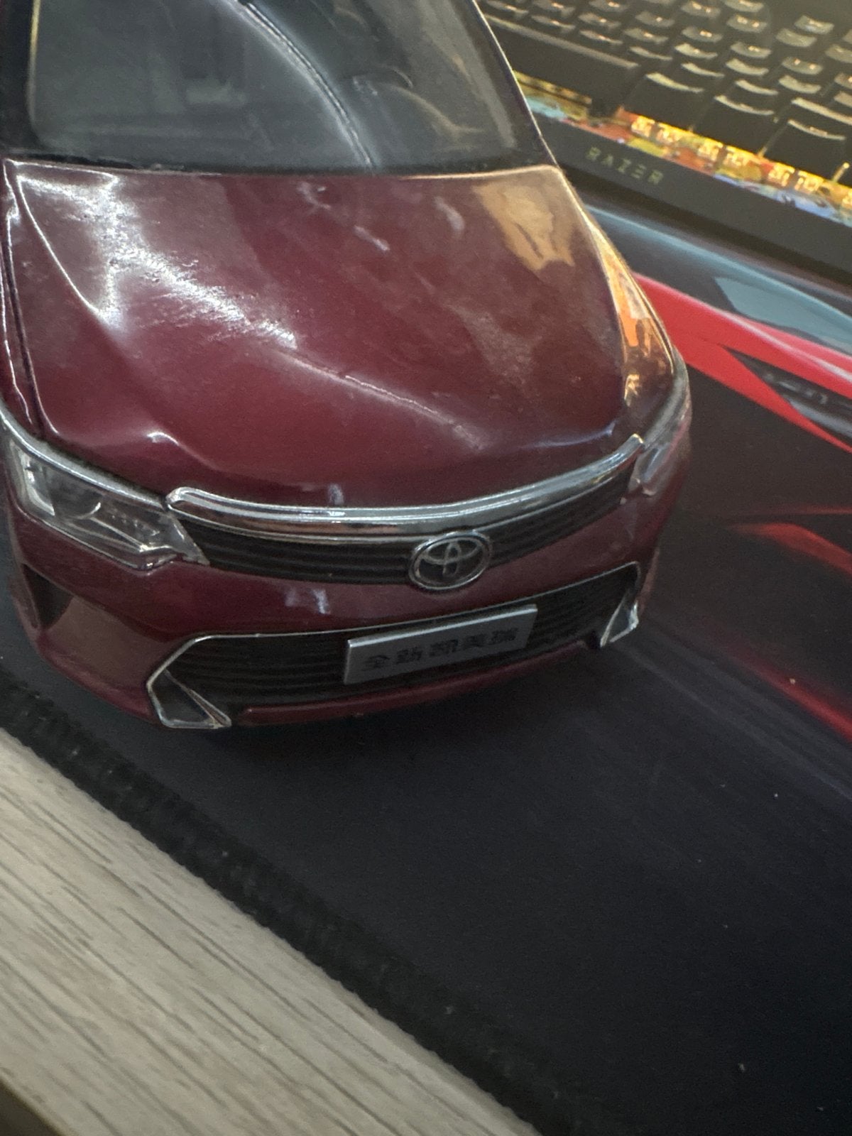 Toyota Corolla Modelauto - Rood, Gedetailleerd, Ophalen of Verzenden, Gebruikt, Auto, Overige merken
