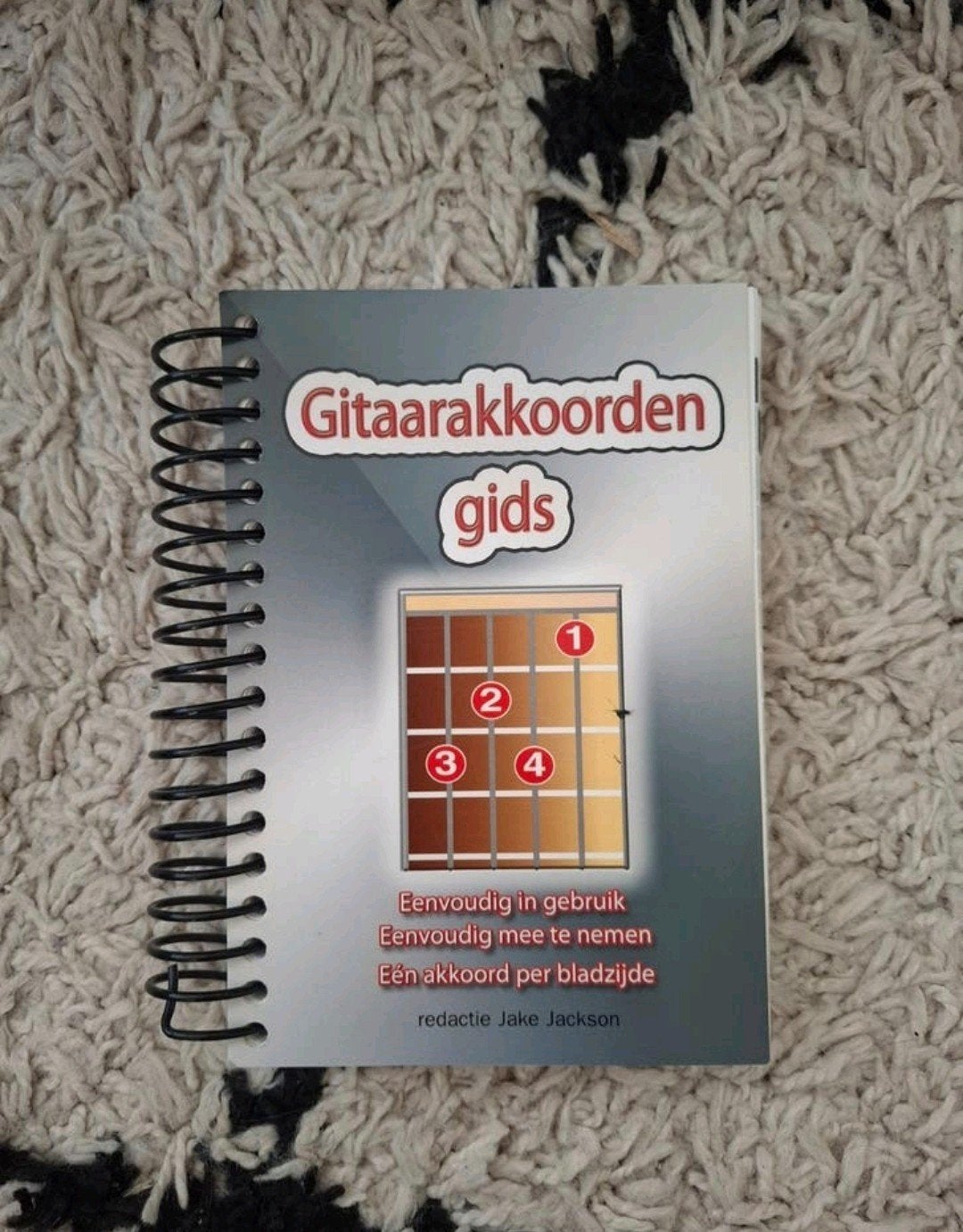 Gitaarakkoorden gids - Eenvoudig in gebruik, Ophalen of Verzenden, Zo goed als nieuw, Instrument, Jake Jackson