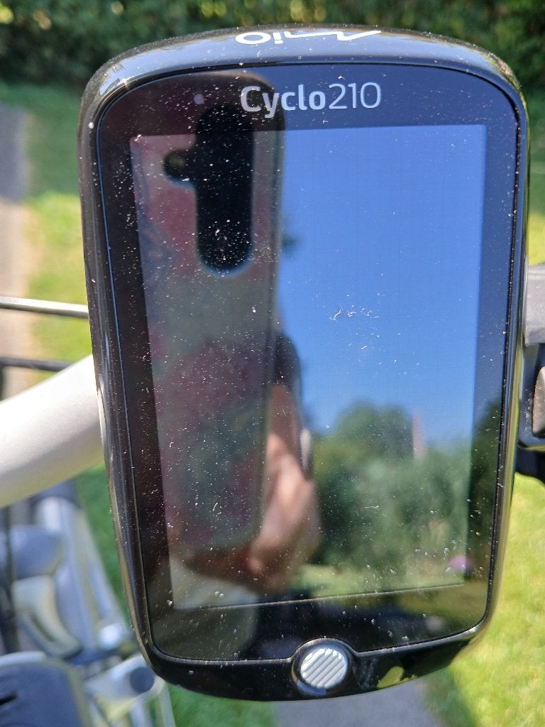 Fietscomputer Cyclo 210, Ophalen, Draadloos, Gebruikt