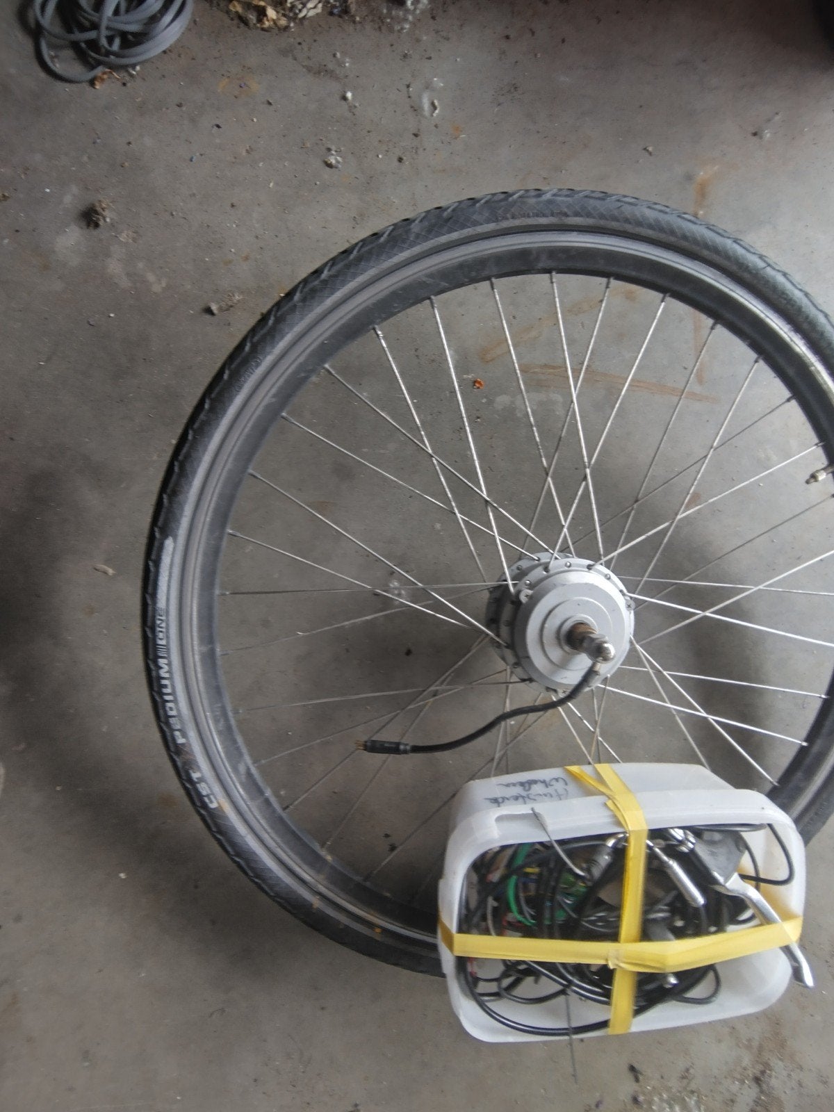 amsterdam wheelerz 36v set accu slede controler kabels, Ophalen