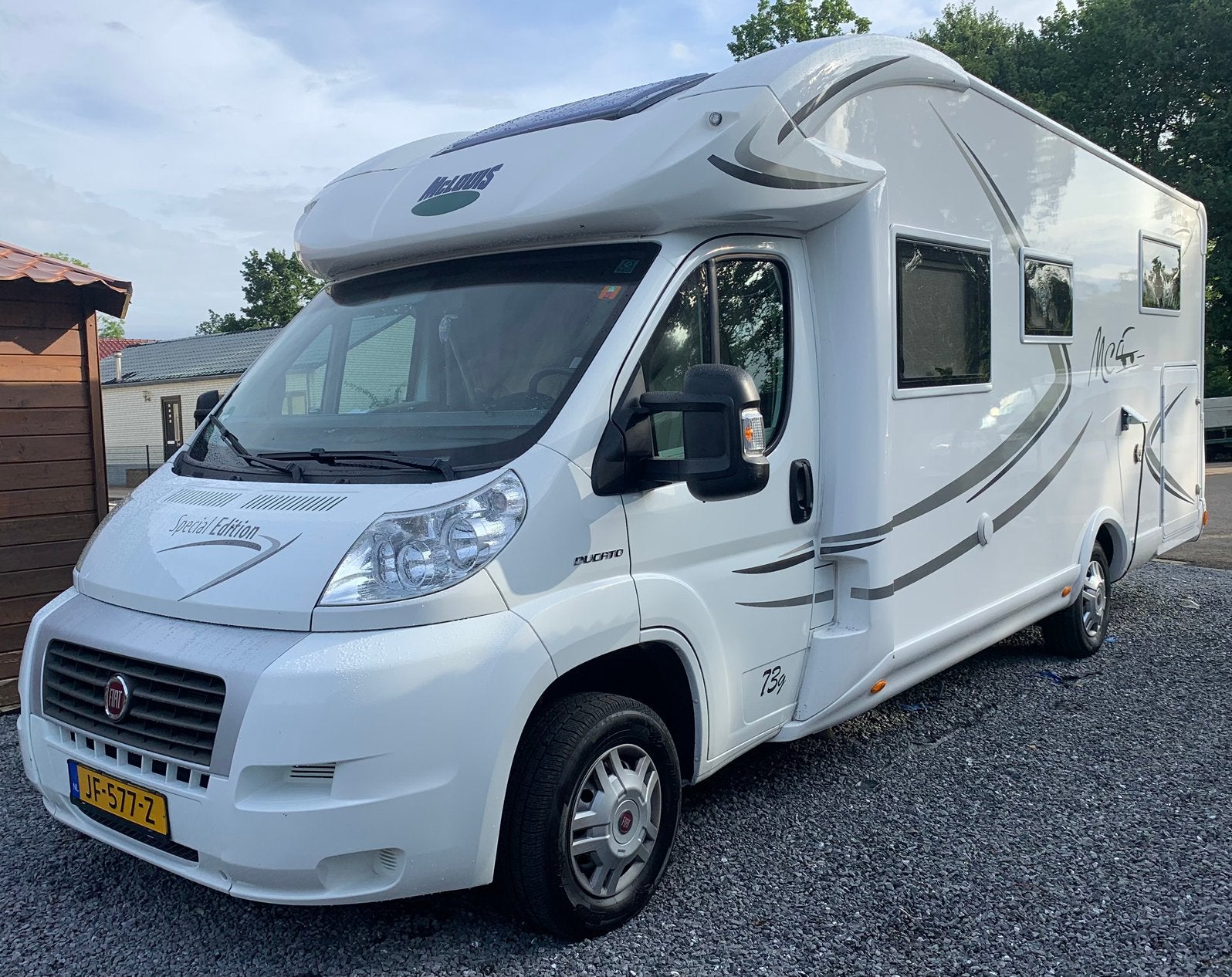 Mclouis mc4 special edition topstaat!, Caravans en Kamperen, Koelkast, Fiat, Particulier, Luifel