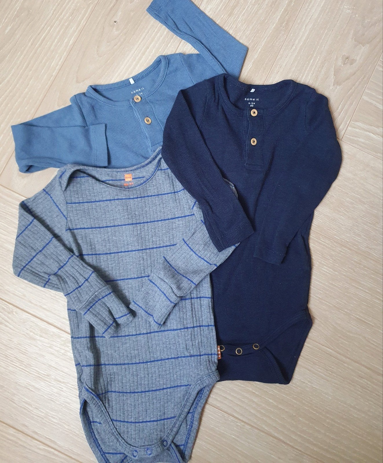 PAKKETJE! Rompers + gratis rompers & pyjama broekjes 80 86, Nacht- of Onderkleding, Gebruikt, Ophalen of Verzenden, Name It