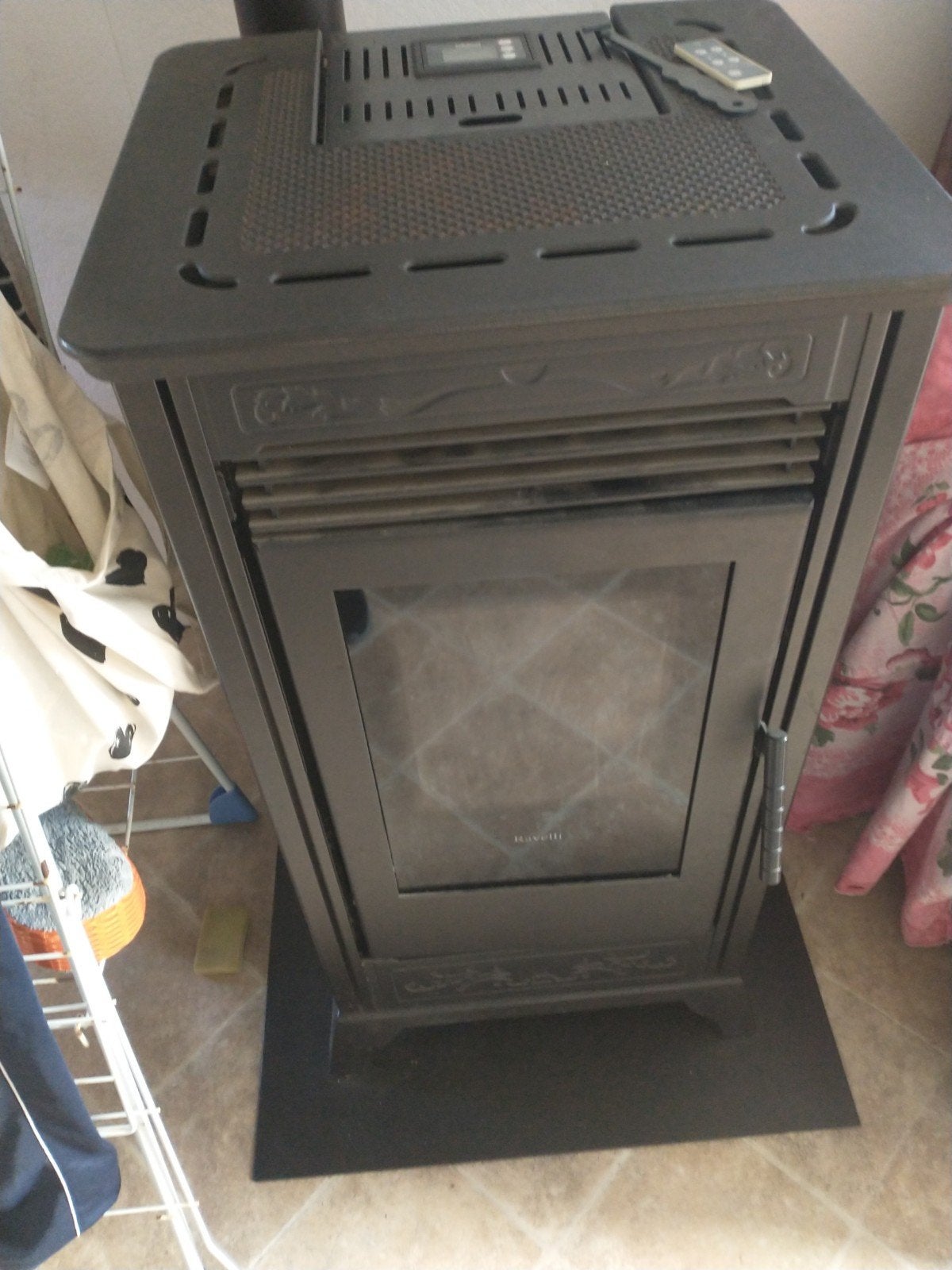 pelletkachels Ravelli 7 kw , Pelle 7 kw, Ophalen, Gebruikt, Overige brandstoffen, Pelletkachel