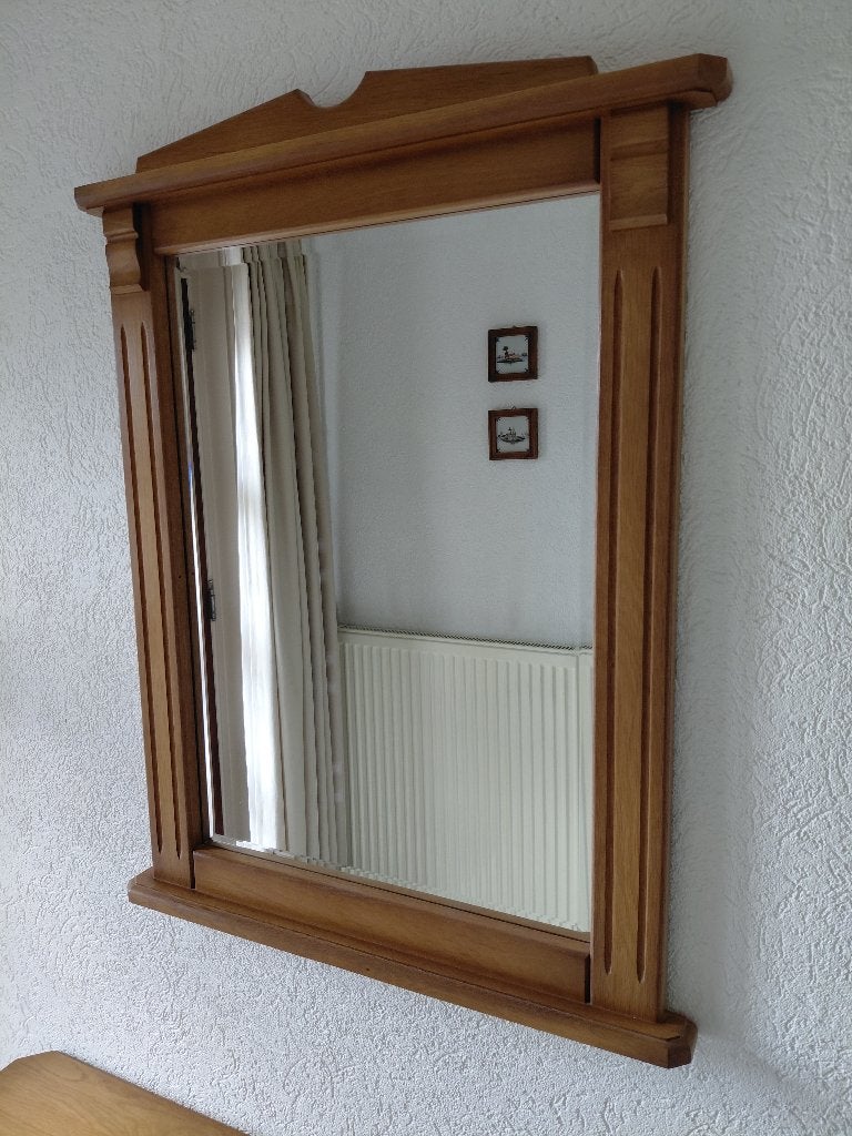 Spiegel, Ophalen, Gebruikt, Minder dan 100 cm, Rechthoekig