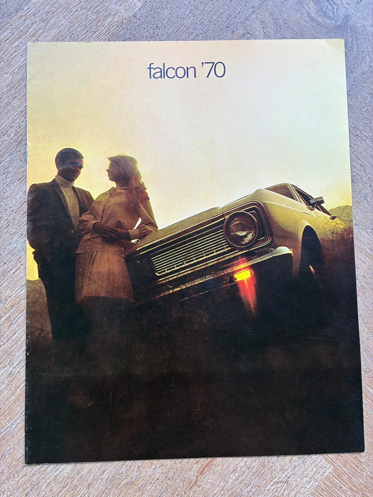 1970 Ford Falcon brochure, Verzenden, Zo goed als nieuw, Ford