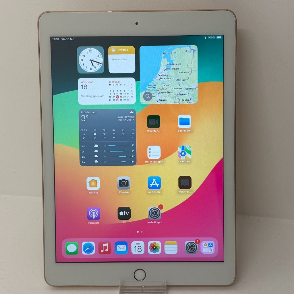 iPad 6e Gen 32GB WiFi Rose | iOS 17.7.10 | Met garantie, 10 inch, 32 GB, Apple iPad, Dordrecht@usedproducts.nl