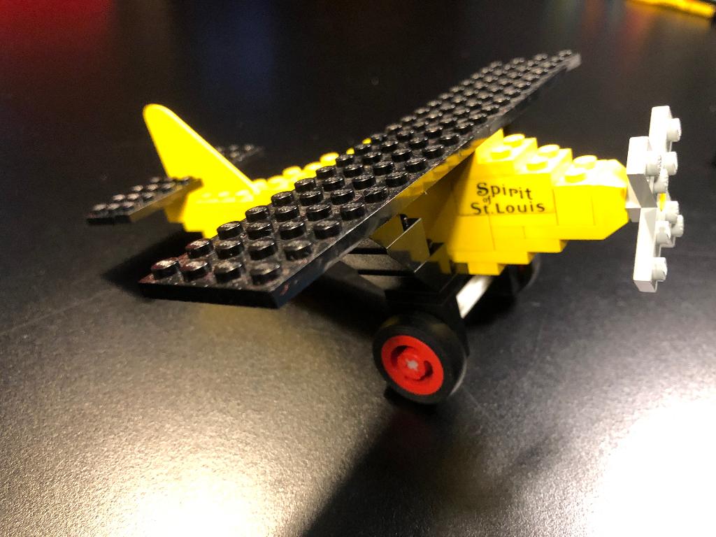 Vintage Lego 661 Spirit of st Louis, Gebruikt, Lego, Compleet, Ophalen of Verzenden