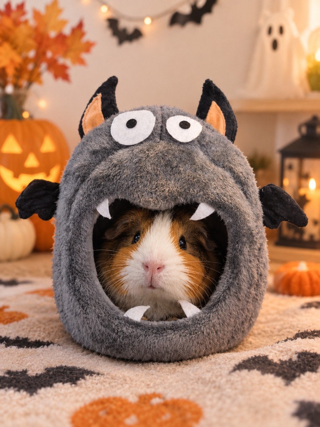 Cavia Bed Vleermuis " Halloween " NIEUW, Dieren en Toebehoren, Www.Karinasdierenwebshop.nl, Www.Karinasdierenwebshop.nl, Overige typen