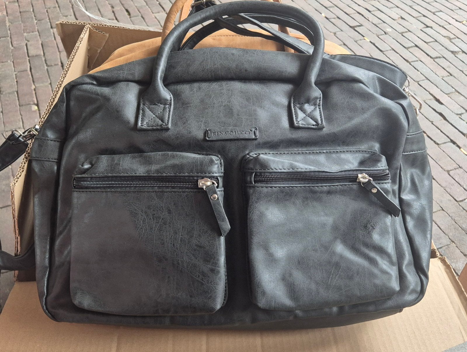 Nieuwe Westernbag in bruin en zwart, Bruin, Schoudertasje, Nieuw, Ophalen of Verzenden