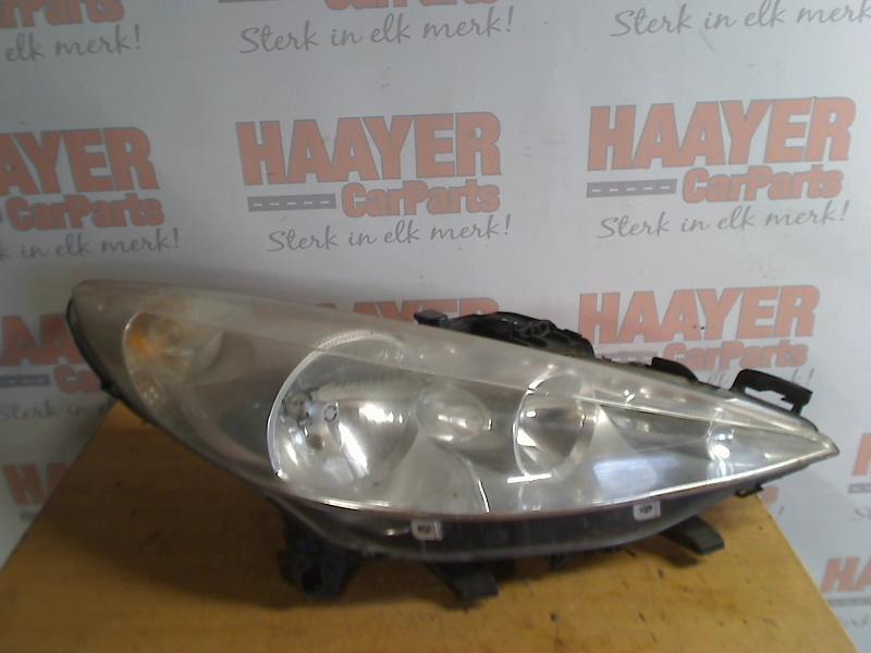 Koplamp Rechts Peugeot 207/207+ (WA/WC/WM) (2007-02/2012-12), Kontakt-peugeot@peugeot.com, Gebruikt, Peugeot Deutschland GmbH