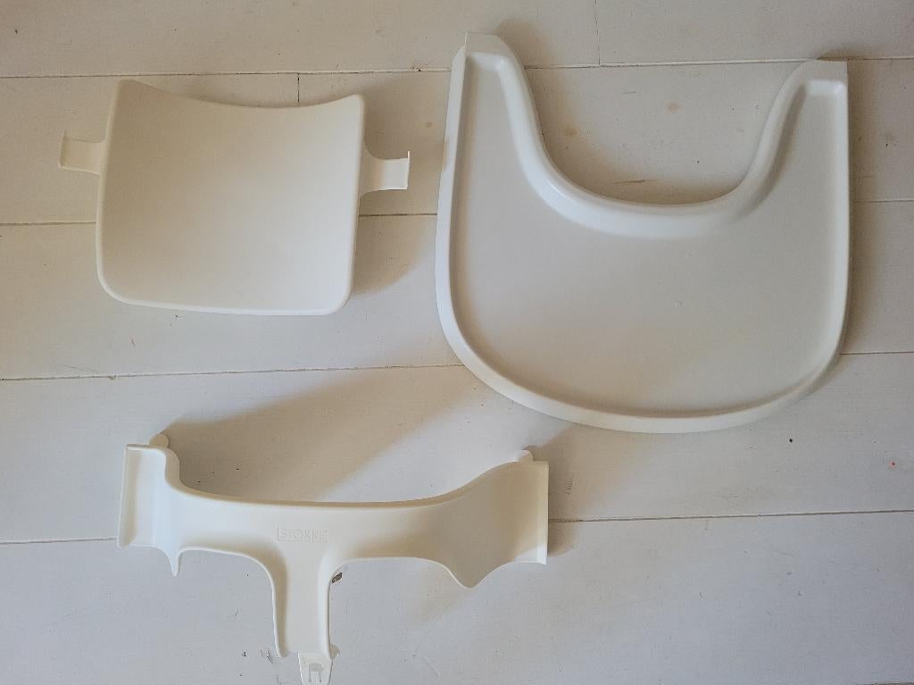 Stokke Tripp Trapp Babyset en Tafelblad, Ophalen, Zo goed als nieuw, Meegroeistoel