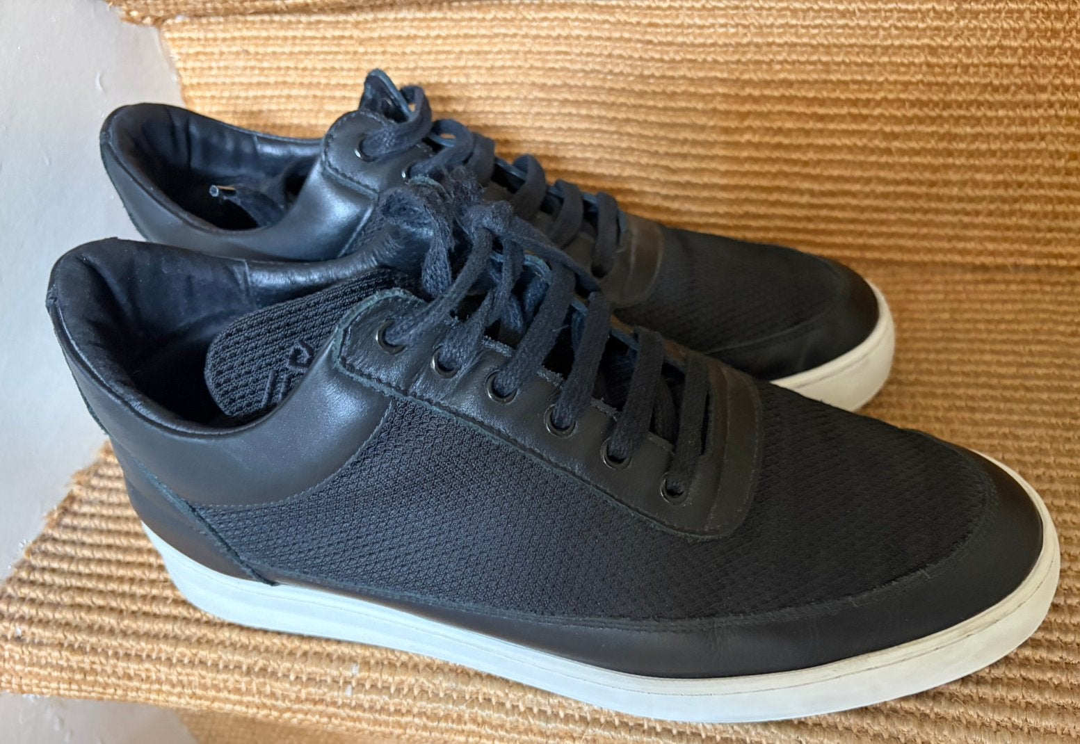 FP filling pieces 42 zwart/ donkerblauw hele goede staat, Kleding | Heren, Schoenen, Ophalen of Verzenden, Zo goed als nieuw, Zwart