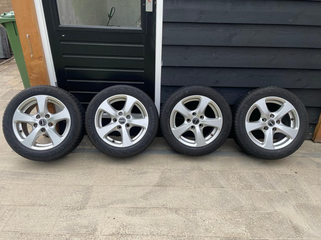 Borbet 16 inch velgen 5x120, Ophalen, Gebruikt, Velg(en), 16 inch