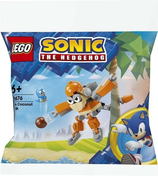LEGO 30676 Sonic - Kiki's Kokonootaanvaal (Polybag), Overige thema's, Lego, Nieuw, Ophalen of Verzenden
