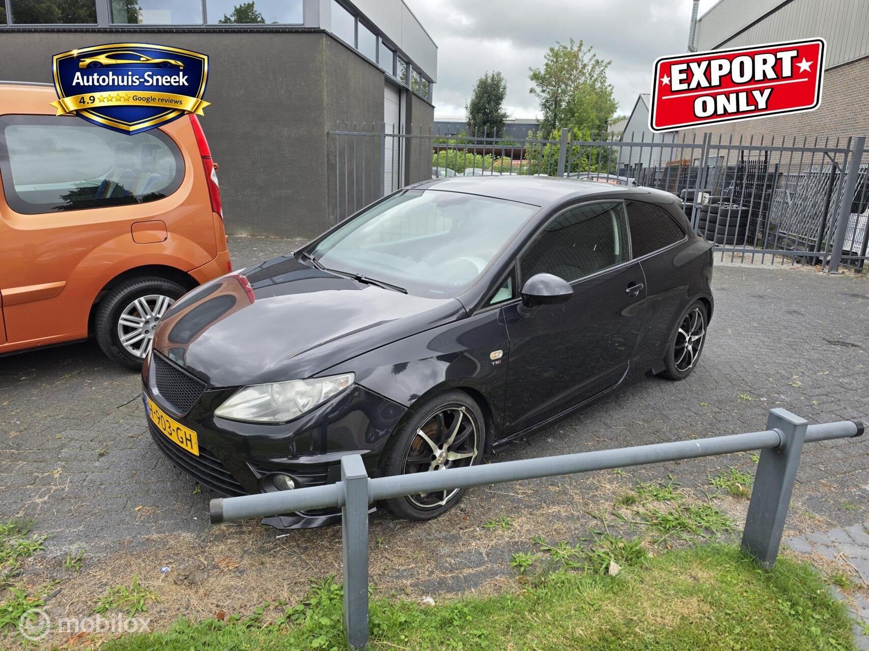 Seat Ibiza SC 1.2 TSI Sport Bocanegra look LEES ADV, Voorwielaandrijving, Euro 5, 990 kg, Bedrijf