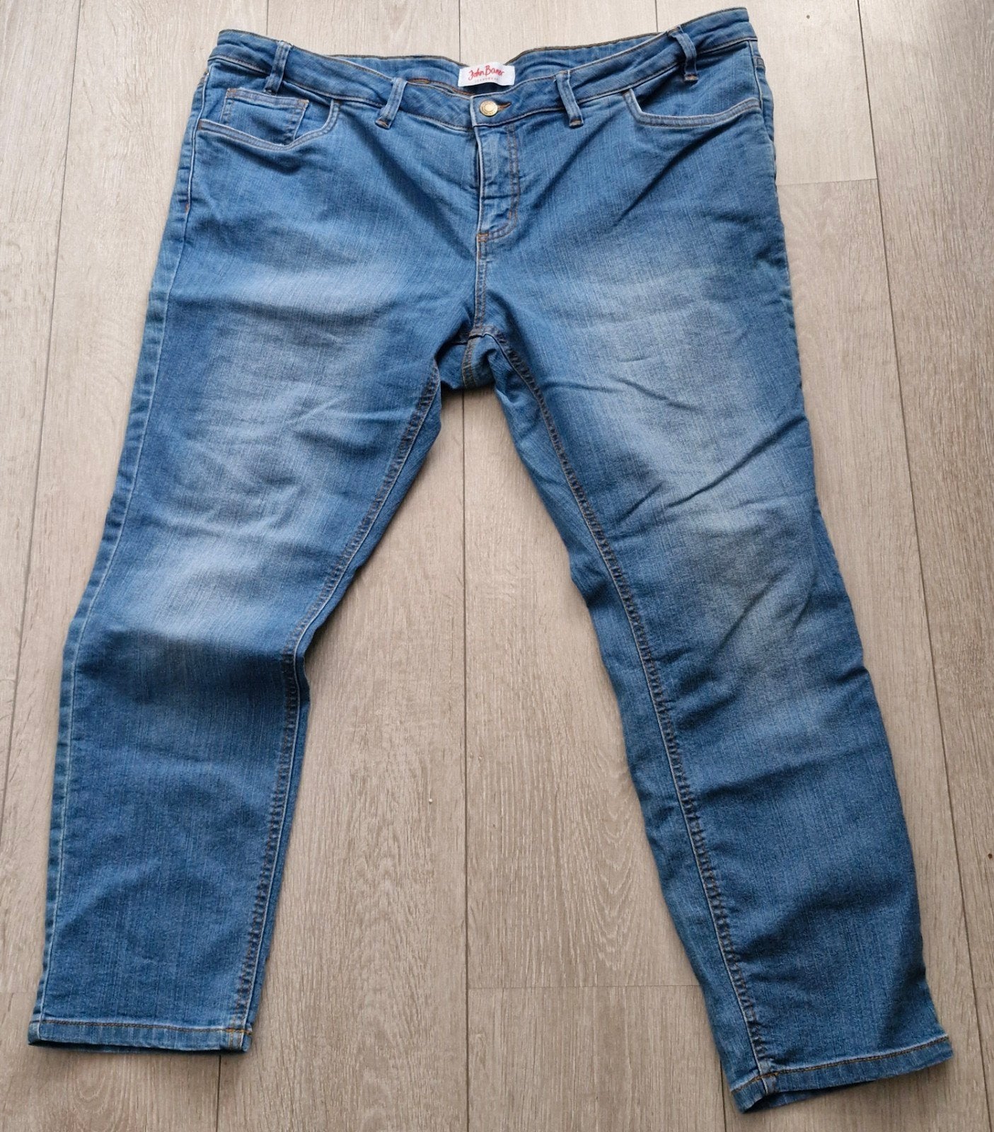 Dames jeans van John Baner in maat 50. Nieuw., Kleding | Dames, John Baner, Ophalen of Verzenden, Nieuw, Blauw