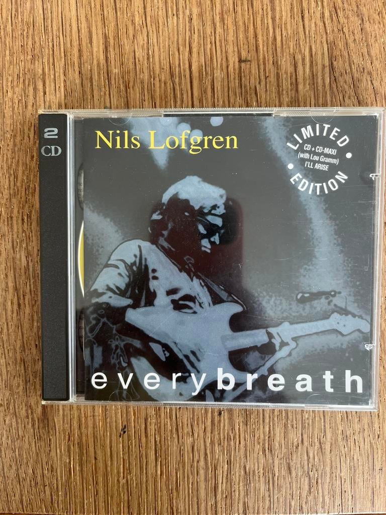 Nils Lofgren, everybreath (dubbel cd), Ophalen of Verzenden, Zo goed als nieuw, Poprock