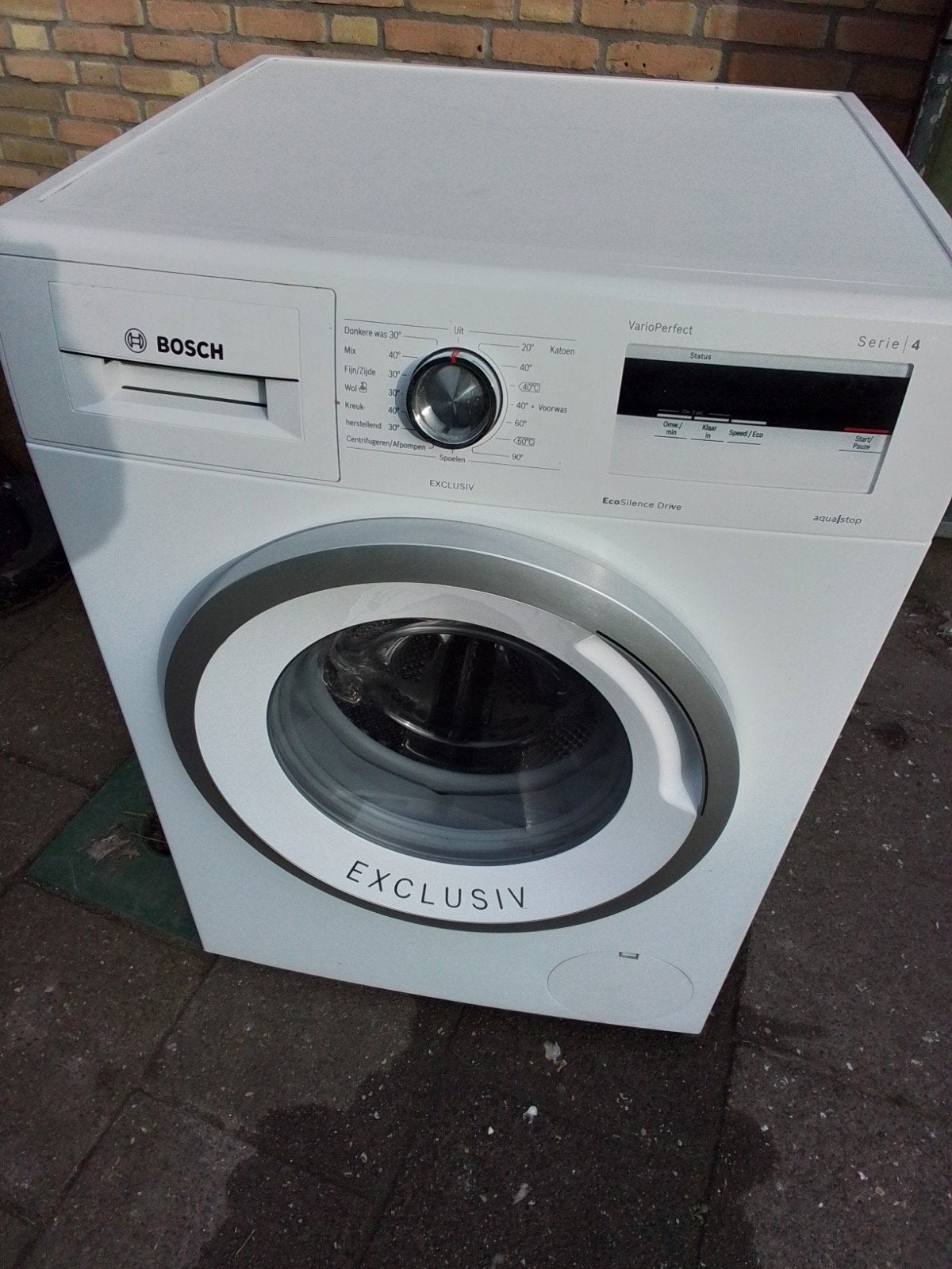 Bosch wasmachine 7kilo 1400 toeren, 6 tot 8 kg, Ophalen, 1200 tot 1600 toeren, 85 tot 90 cm