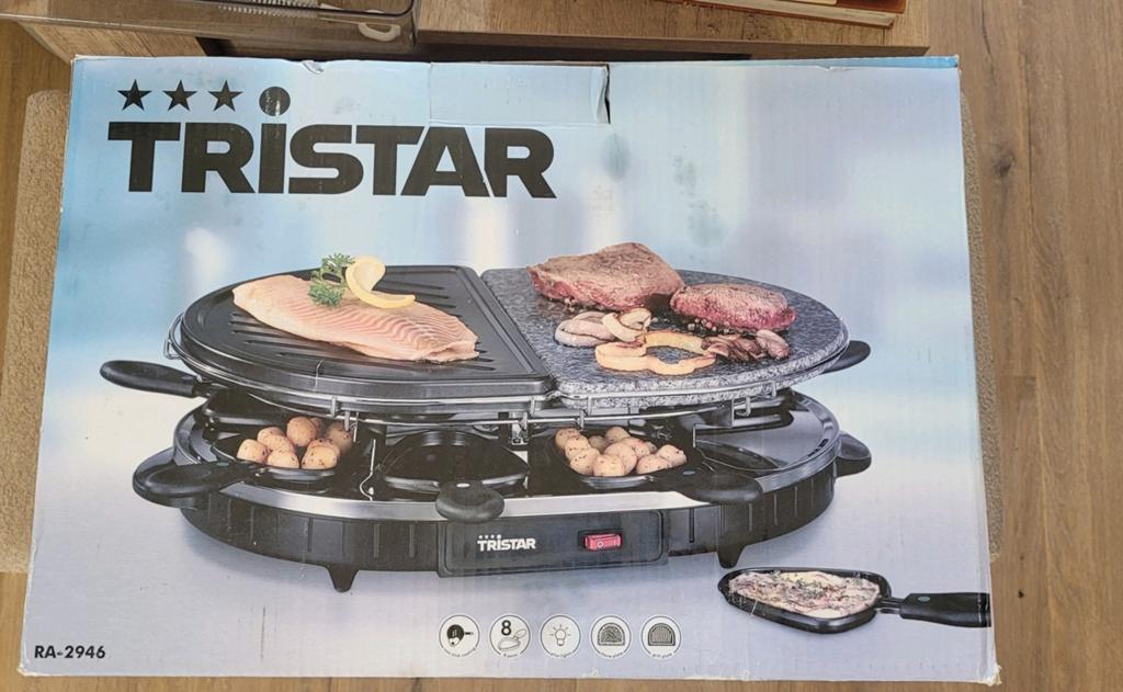 Tristar RA-2946 gourmetstel nieuw in doos, Witgoed en Apparatuur, Gourmetstellen, Ophalen of Verzenden, Nieuw, 4 t/m 7 personen