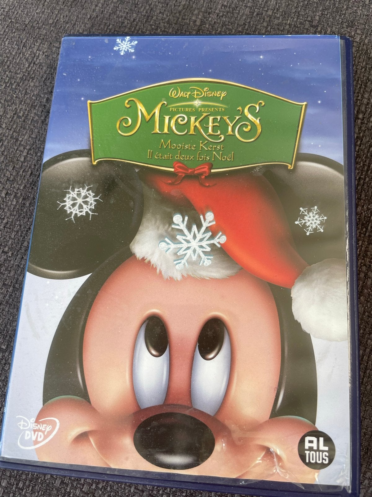 Mickey's Mooiste Kerst DVD - Disney Kerstfilm, Gebruikt, Alle leeftijden, Nederlands, Kerst