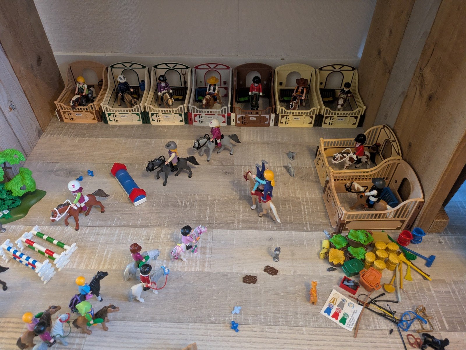 Grote Playmobil Paardenstal Set met Veel Accessoires, Ophalen of Verzenden, Zo goed als nieuw, Jongen of Meisje