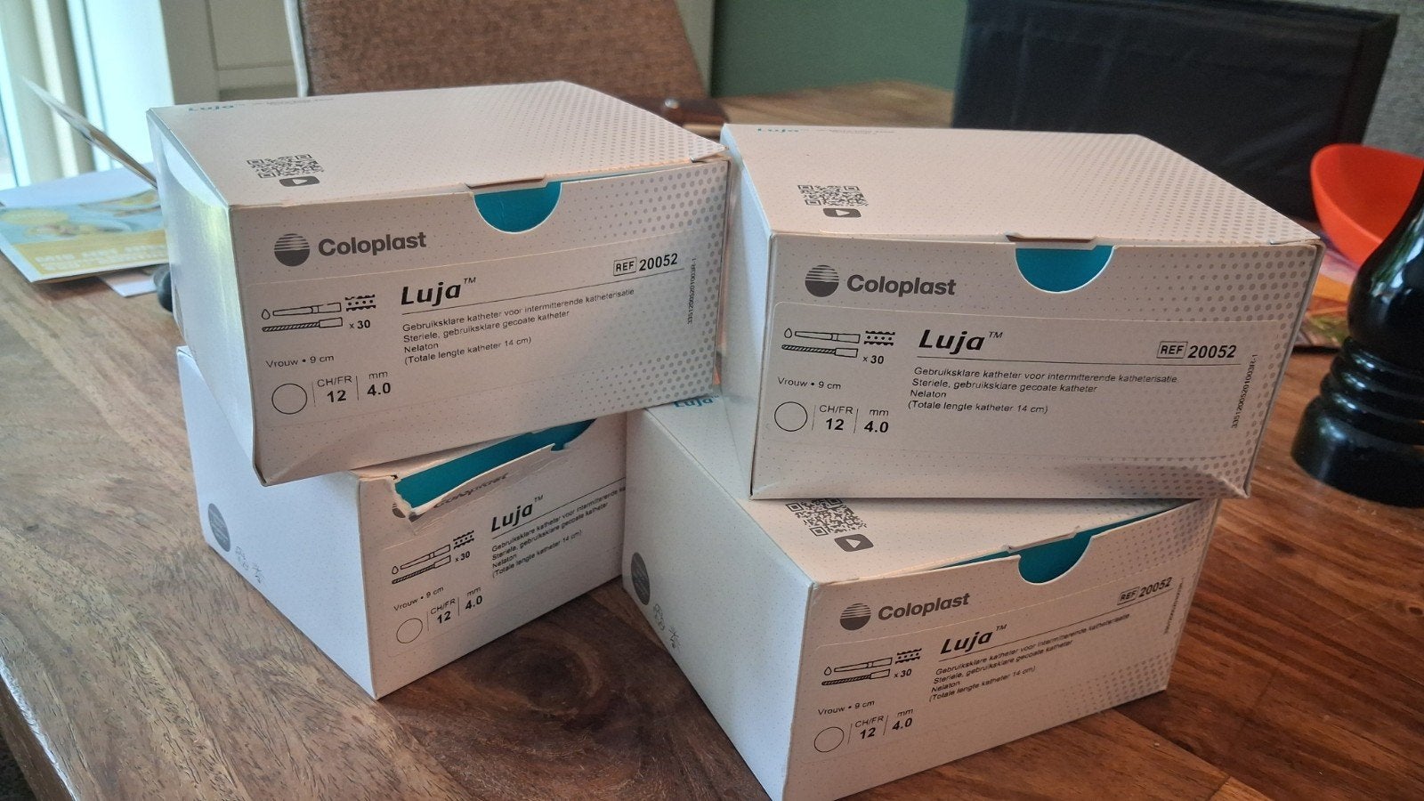 Coloplast Luja katheters 120 stuks Per doosje 30 stuks NIEUW, Ophalen of Verzenden, Nieuw