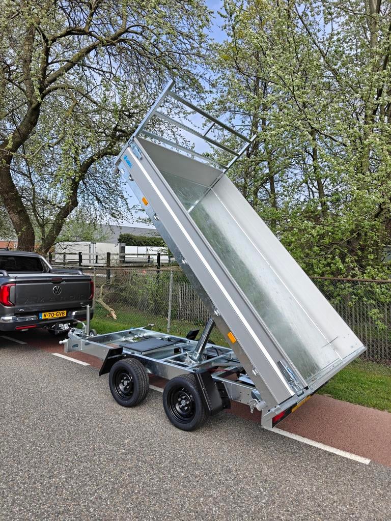 Demo Hapert Cobalt kipper aanhanger 2700KG, BJ 2026, Auto diversen, Aanhangers en Bagagewagens, Ophalen of Verzenden, Zo goed als nieuw