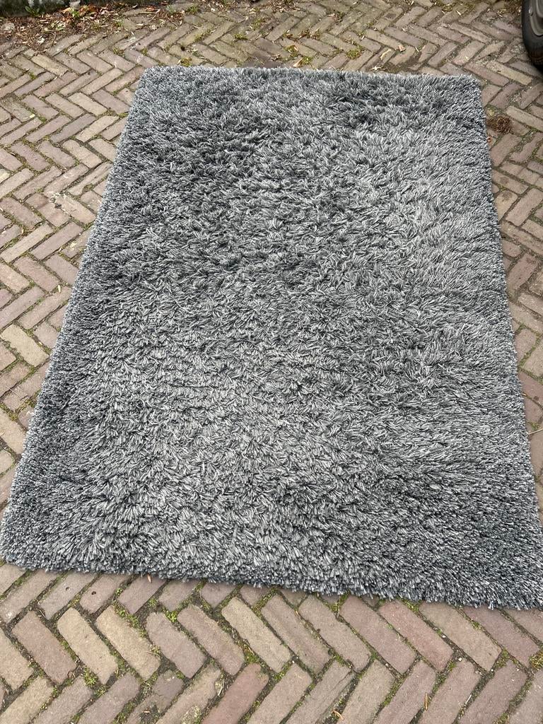 Ikea Gaser vloerkleed 133x195 cm - Grijs, Huis en Inrichting, Stoffering | Tapijten en Kleden, Ophalen, Gebruikt, 100 tot 150 cm