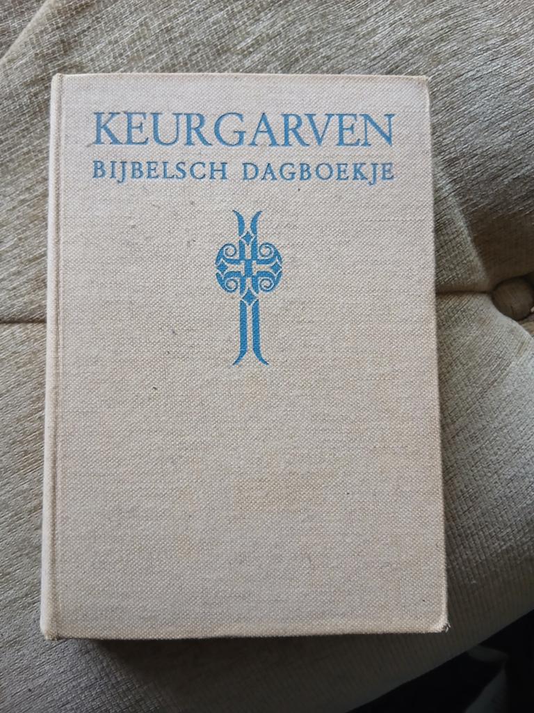 Keurgarven bijbelsch dagboekje 1937, Antiek en Kunst, Antiek | Boeken en Bijbels, Ophalen of Verzenden