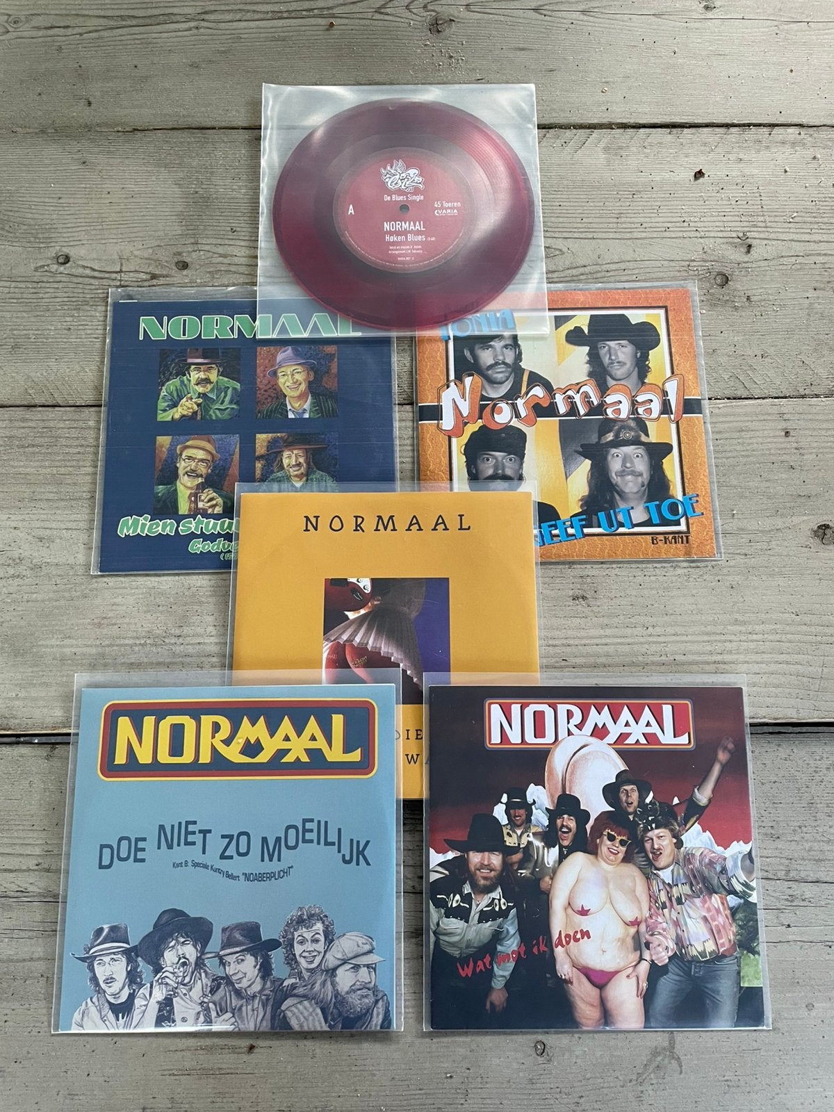 Normaal - Collectie Vinyl, Cd's en Dvd's, Vinyl | Rock, Picture disc, Overige formaten, Ophalen of Verzenden, Zo goed als nieuw