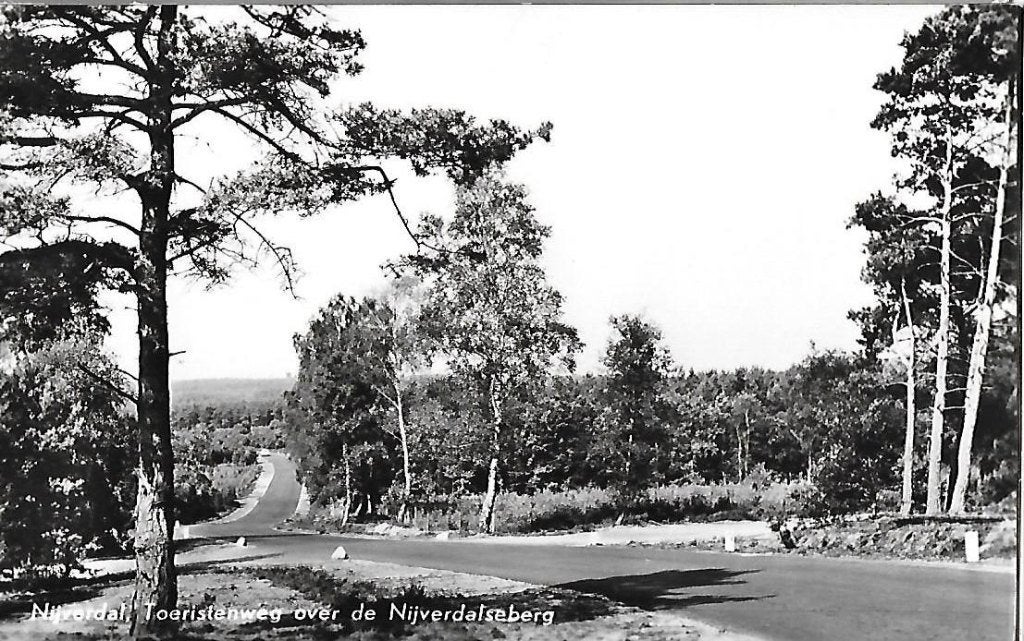 Toeristenweg Nijverdalseberg oude ansichtkaart ( 6303 ), Ophalen of Verzenden, Voor 1920, Gelopen