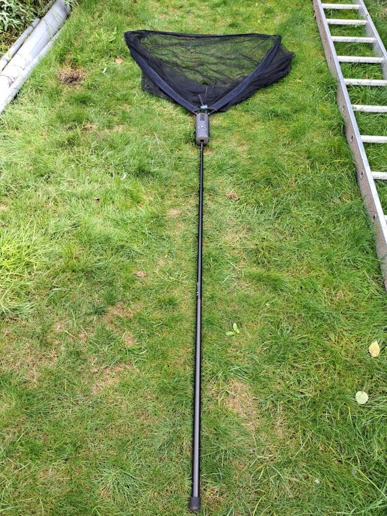 Fox Warrior 46" karper landingsnet – schepnet, Watersport en Boten, Ophalen, Zo goed als nieuw, Net of Fuik