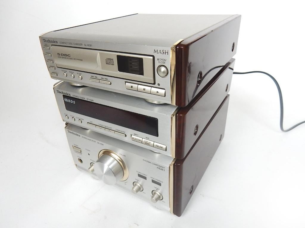 Technics SC-HD81 Kwaliteit 3 delig Audio Component-systeem, Audio, Tv en Foto, Stereo-sets, Overige merken, Microset, Gebruikt