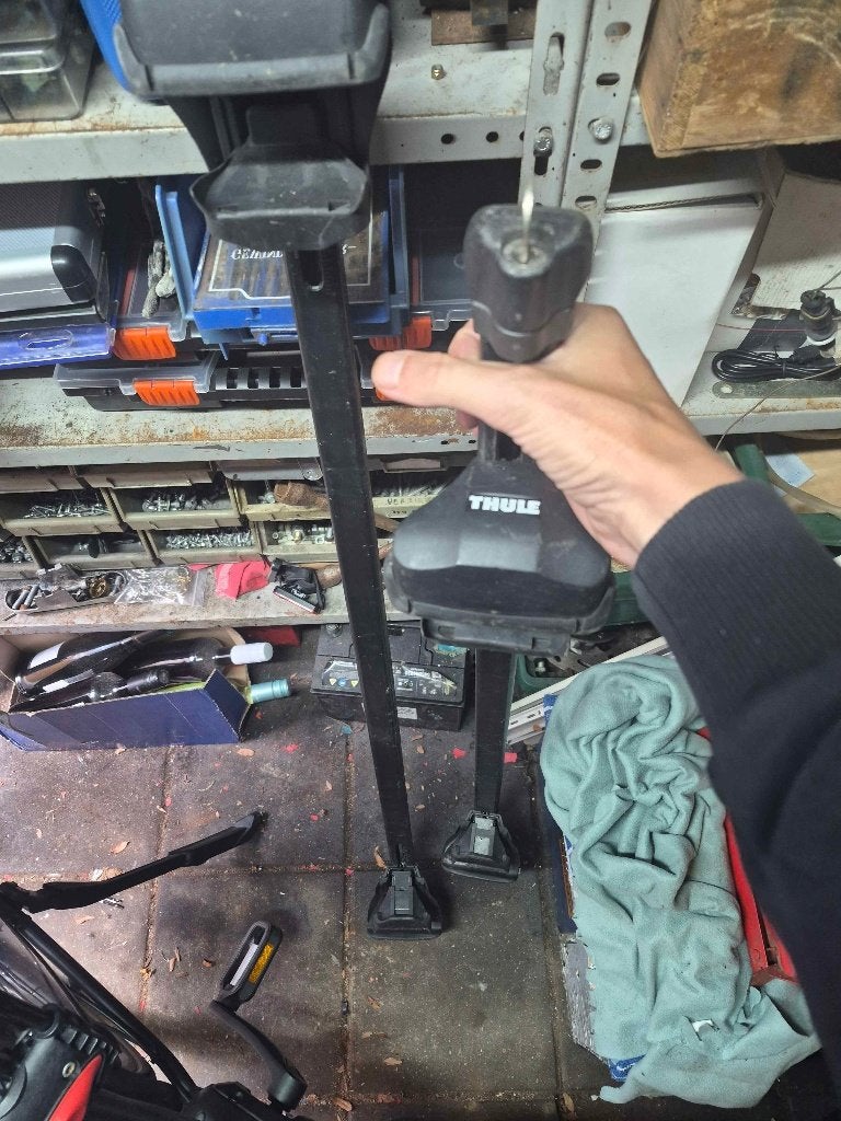 Dakdragers VW Touran, Auto diversen, Ophalen of Verzenden, Gebruikt