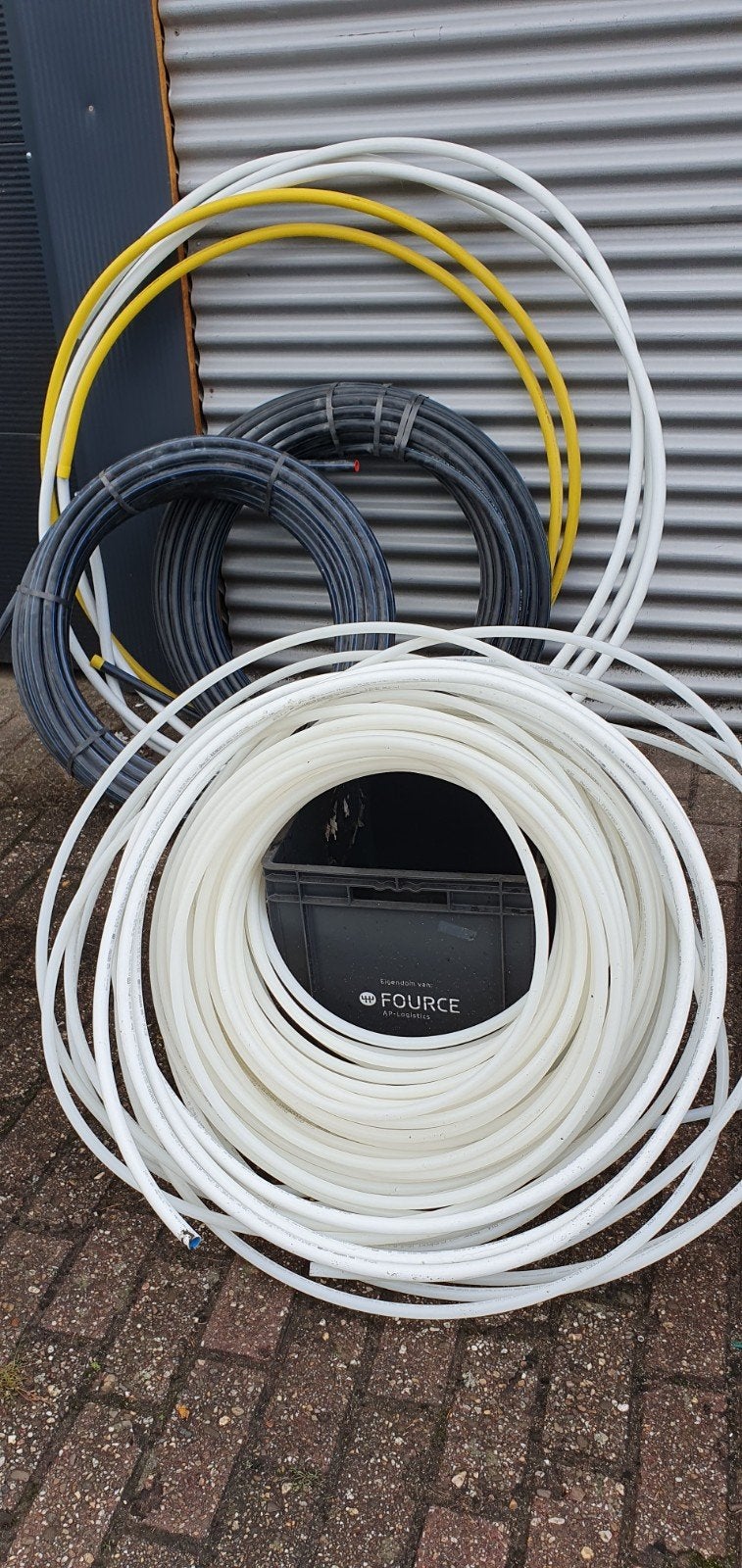 Diverse leidingen en buizen voor water en verwarming, Ophalen, Gebruikt, Pvc, 6 meter of meer