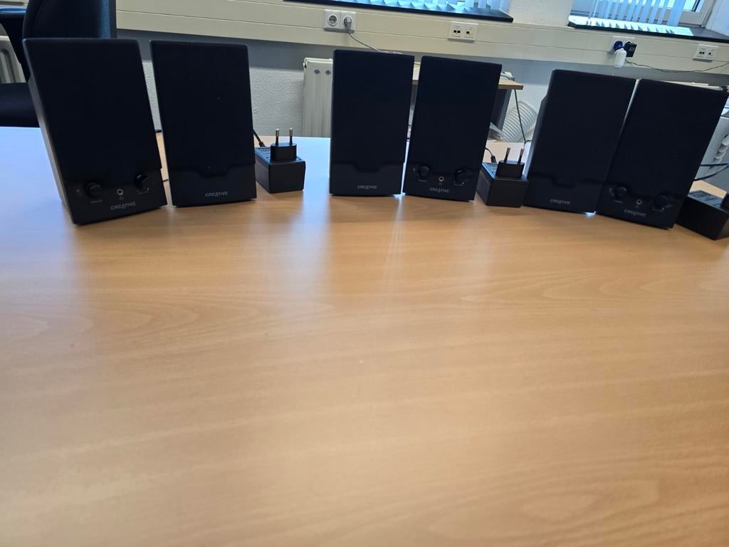 Creative Boxen - Set van 2 luidsprekers, Computers en Software, Pc speakers, Ophalen of Verzenden, Gebruikt, Overige typen, Creative